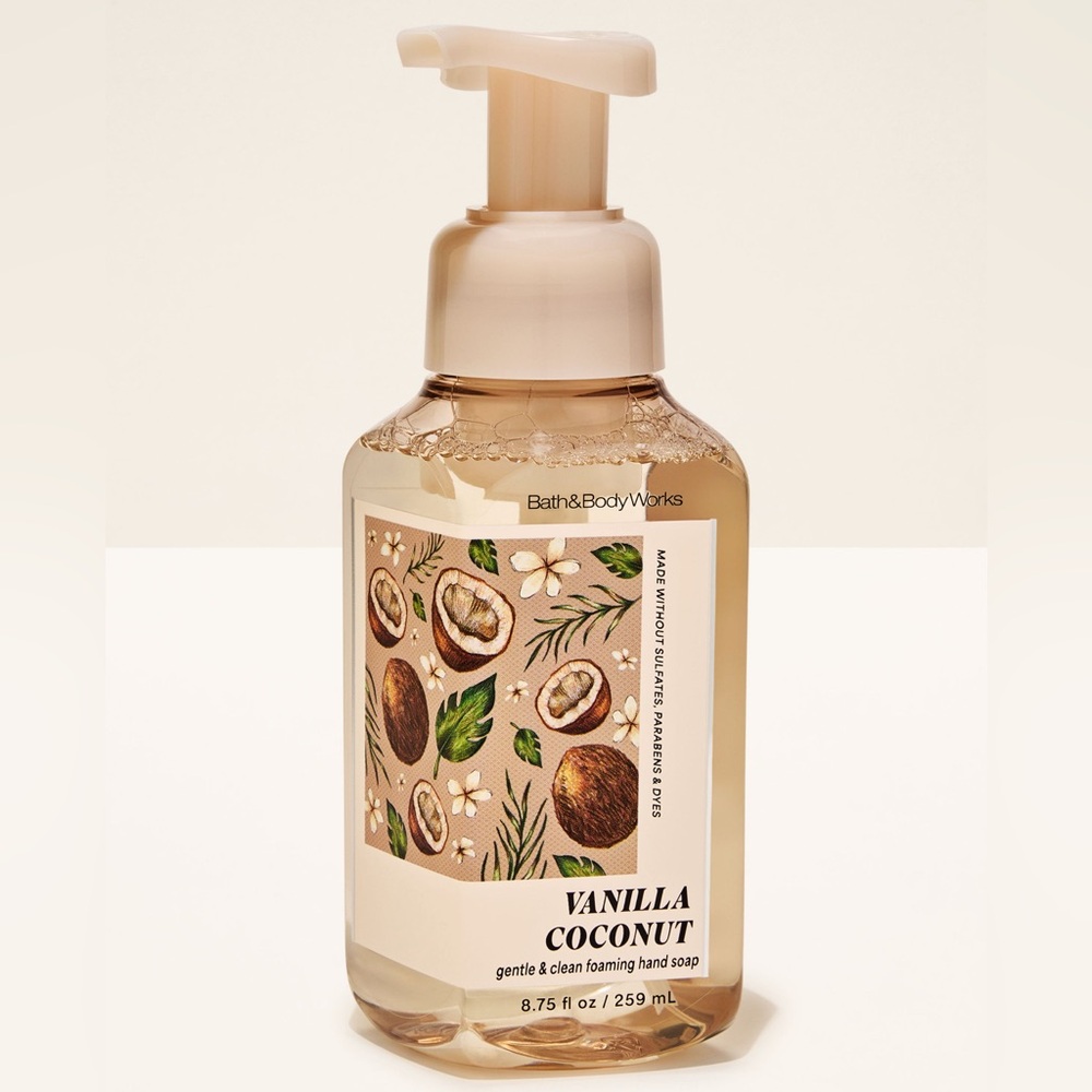 Bath & Body Works Vanilla Coconut Foaming Hand Soap